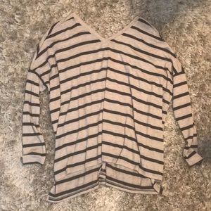 Oversized long sleeve shirt